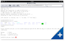 Uso del Serial-Over-Lan en el iPad