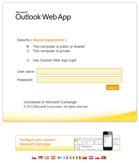 Outlook Web App