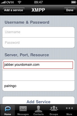 Registrar Palringo