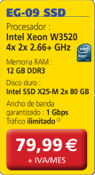 Servidor dedicado EG 2009 SSD