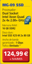 Servidor dedicado MG 2009 SSD